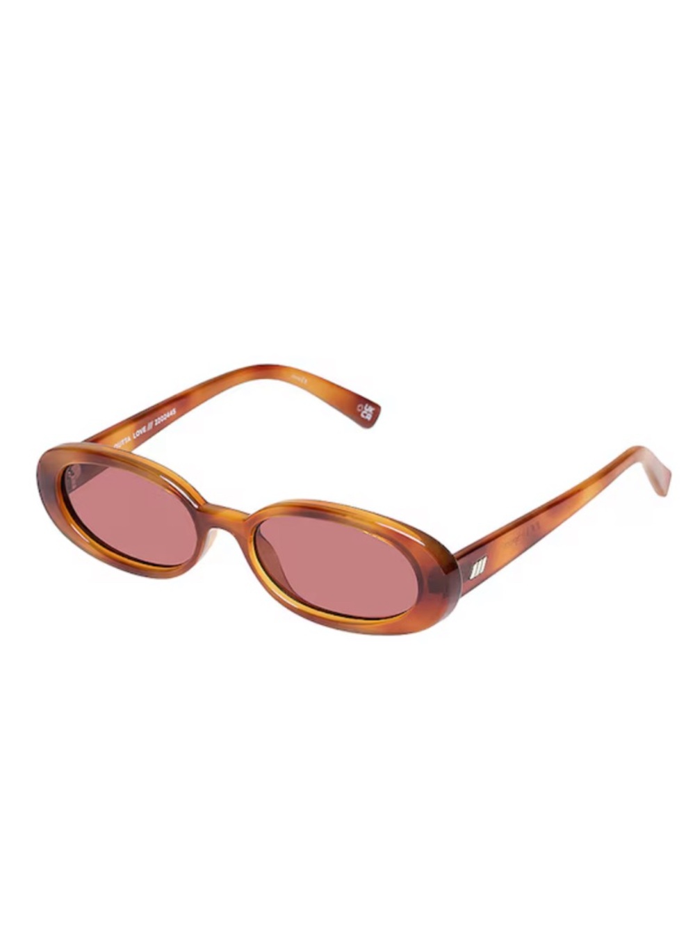 Le Specs Outta Love in Vintage Tort & Rose - Picture 2 of 3